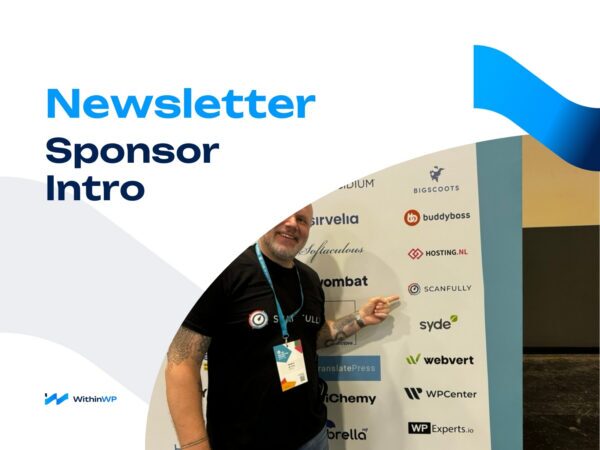Newsletter Sponsor Intro
